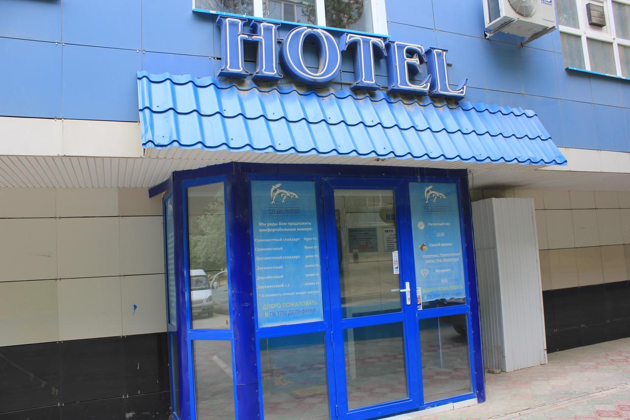 Three Dolphins Hotel Aktau  Bagian luar foto